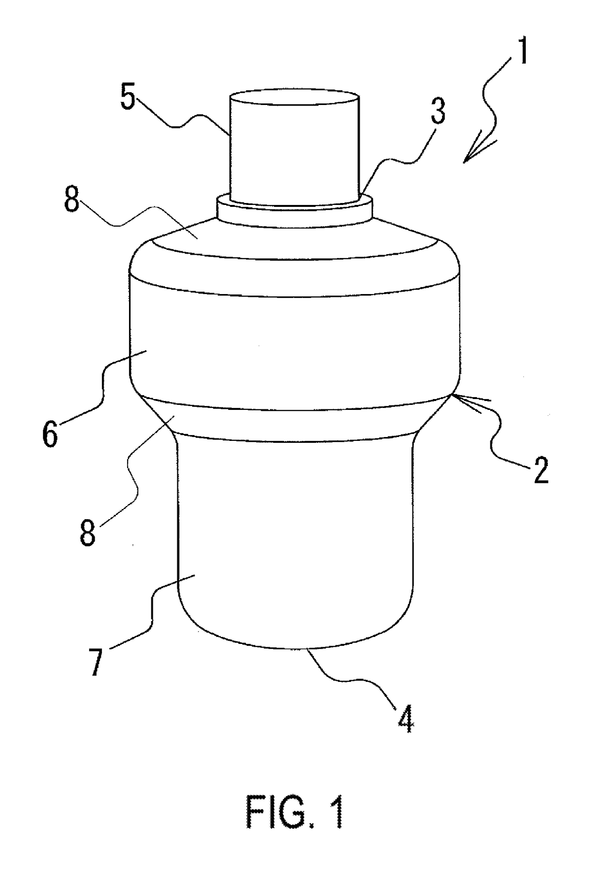 Puncture repair liquid-holding container