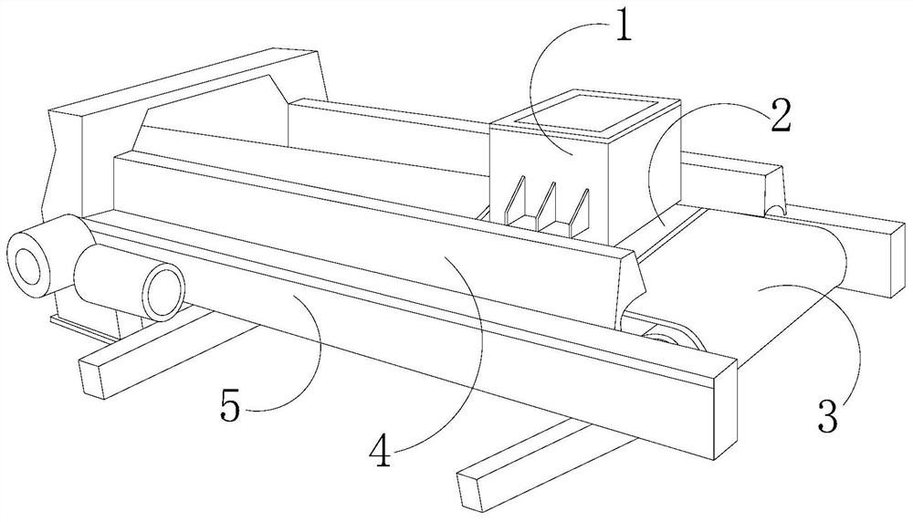 A kind of feeding equipment for packing box forming machine