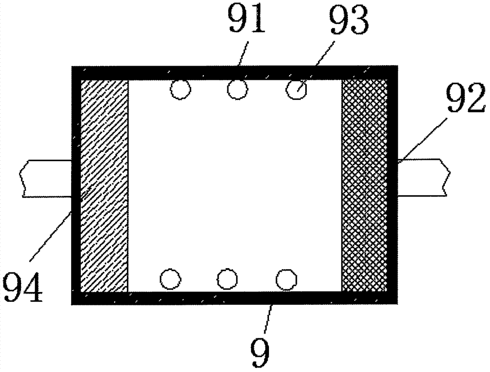 Oxygen inhaling device for heart and cerebral vessels nursing