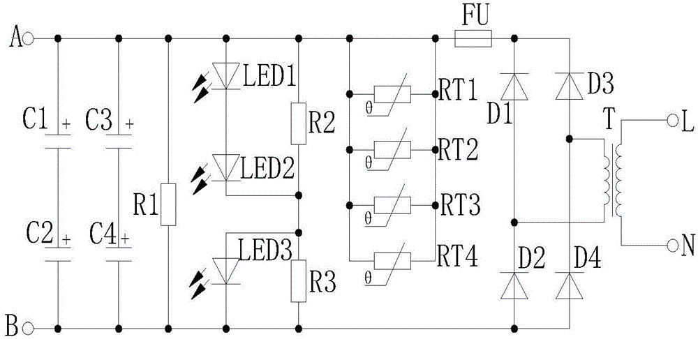 Low voltage point welding machine