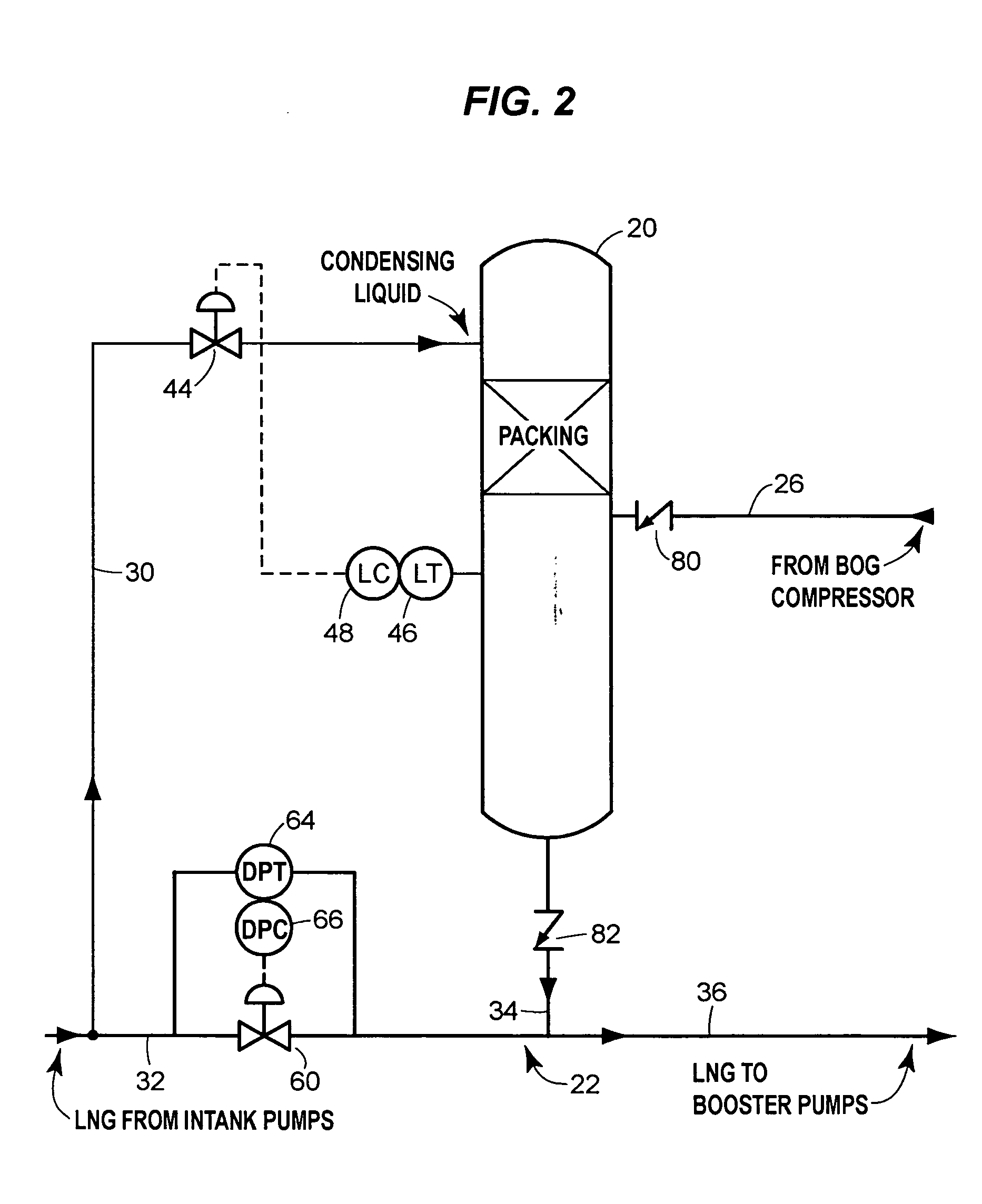 Boil-off gas condensing assembly for use with liquid storage tanks