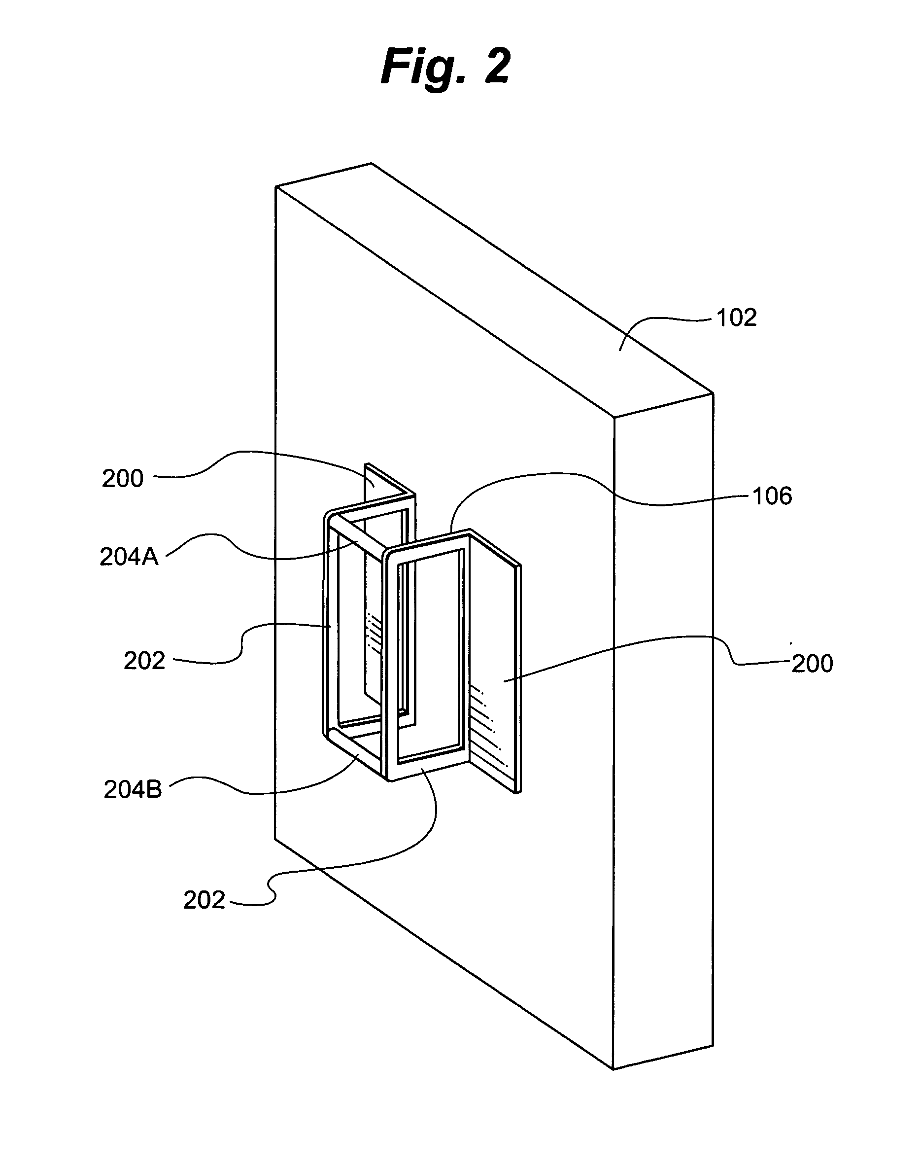 Display mounting system and method