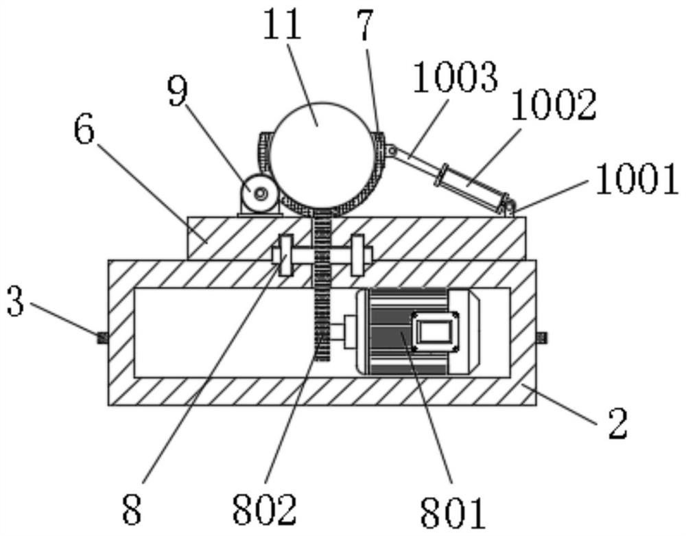 Positioning device for ball rotating in forged ball production