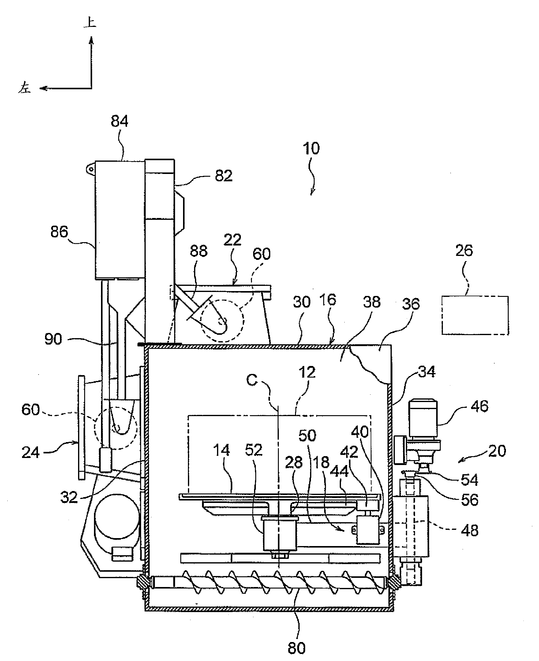 Shot treatment device