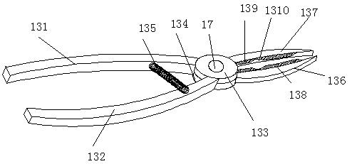 Safe and protective cap recovering device for needle stab wound used for injector