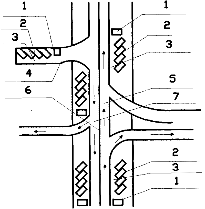 Urban steel structure viaduct