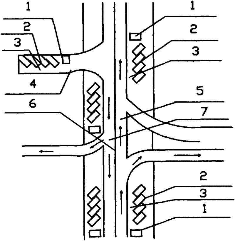 Urban steel structure viaduct