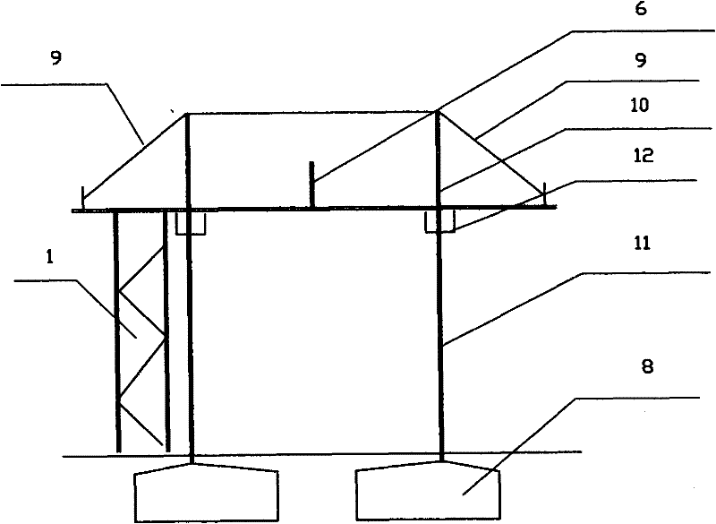 Urban steel structure viaduct