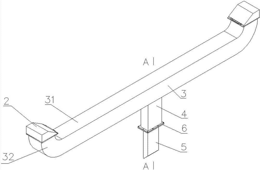 Safe explosion venting device