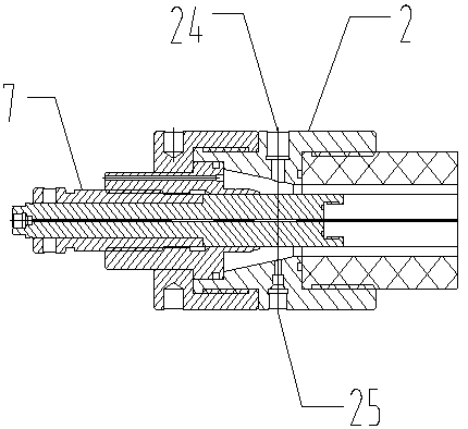 An ultra-high pressure non-metallic core holder