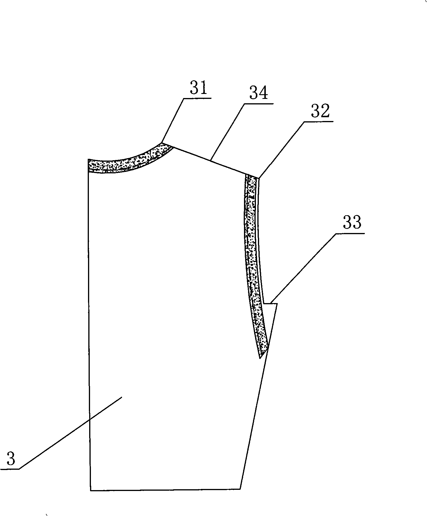 Method for processing uniforms without shoulder pad