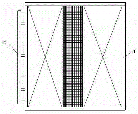 Composite air-cooling pipe finned heat exchanger structure