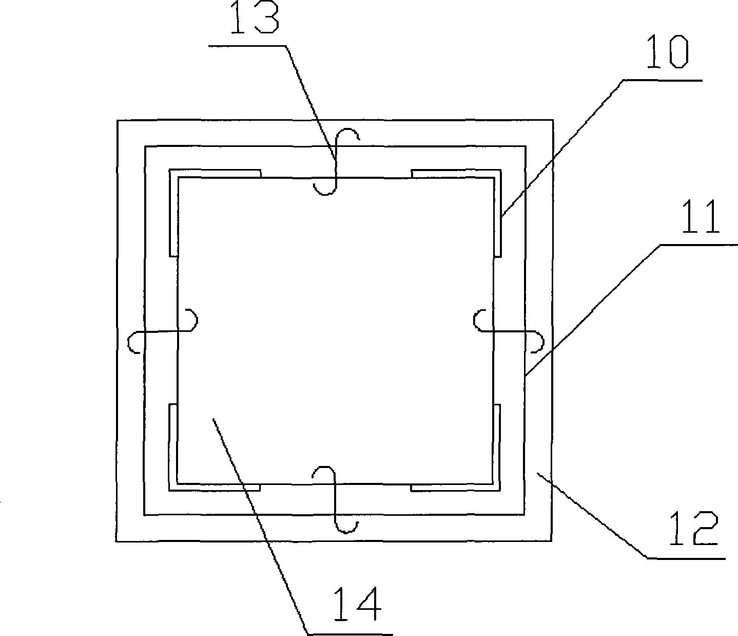 Method for reinforcing building structure