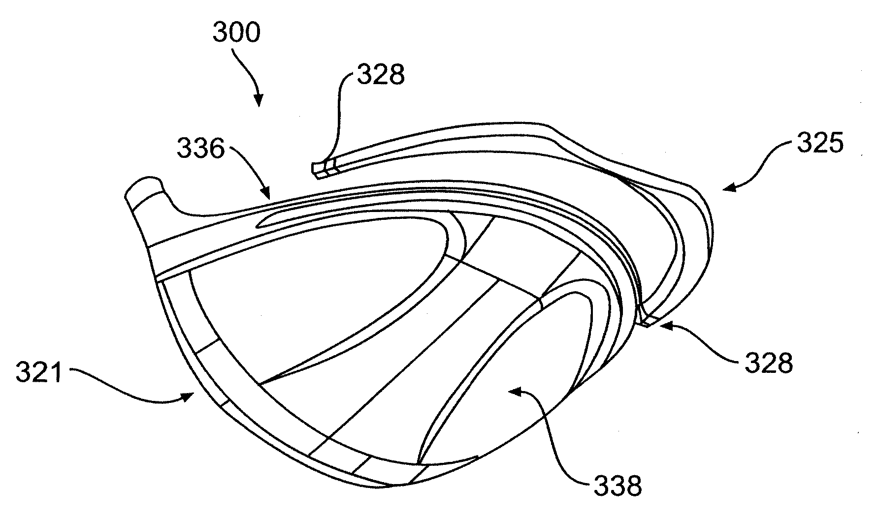 Golf club head with moveable insert