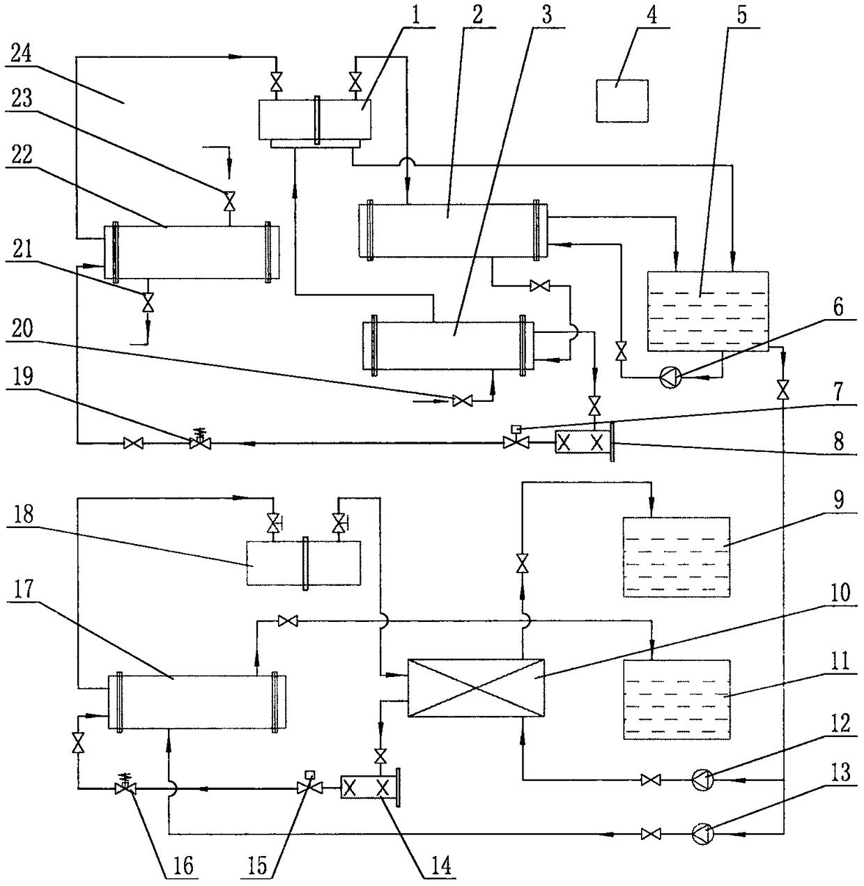 Unit for converting waste heat in refrigerating into environmentally-friendly new energy