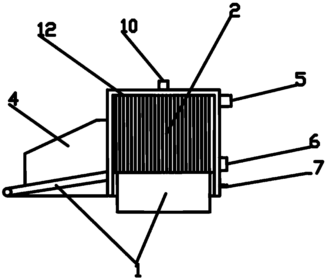 Sorting security check device capable of adjusting pushing angle