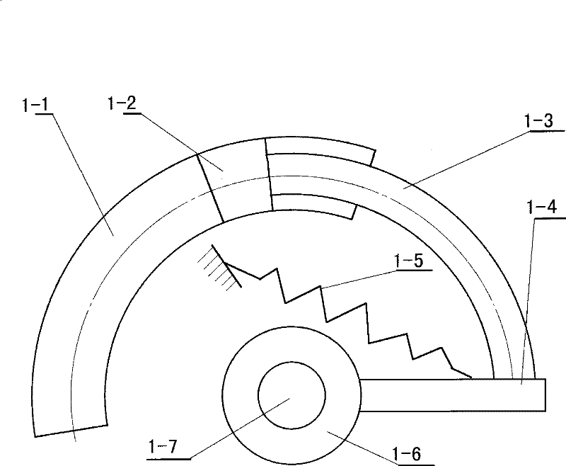 Single-cylinder circular ring type cylinder internal combustion engine