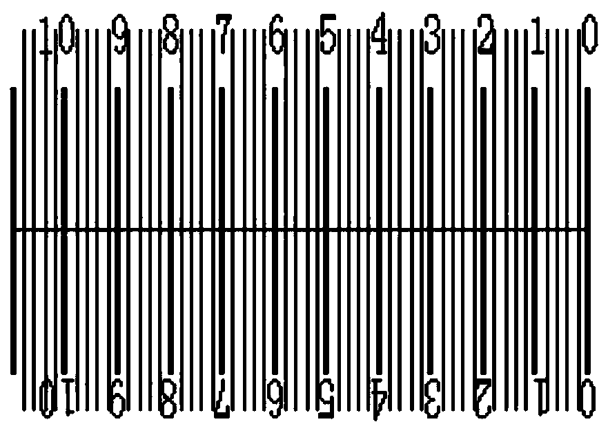 Method for measuring laser-wire space