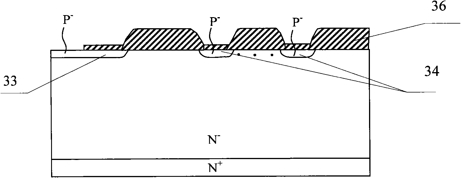 Method for preparing chip of high-voltage planar fast-recovery diode