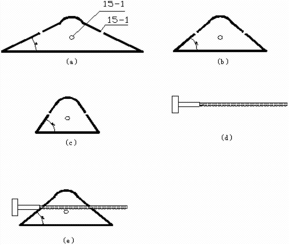 Tapered jet foam sol generating device for controlling coal dust at transferring point of conveyor belt