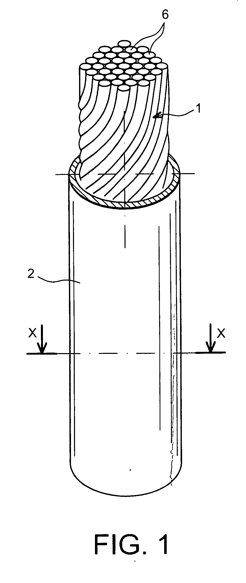 Single Plaiting Nuclear Fuel and Method for the Production Thereof