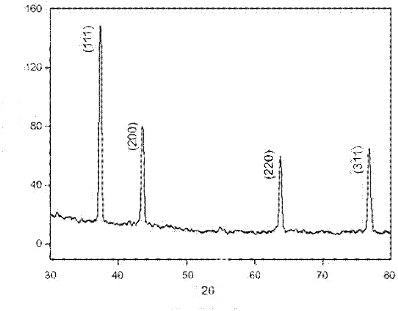 A kind of polymer surface protection monodisperse nano-silver particle and preparation method