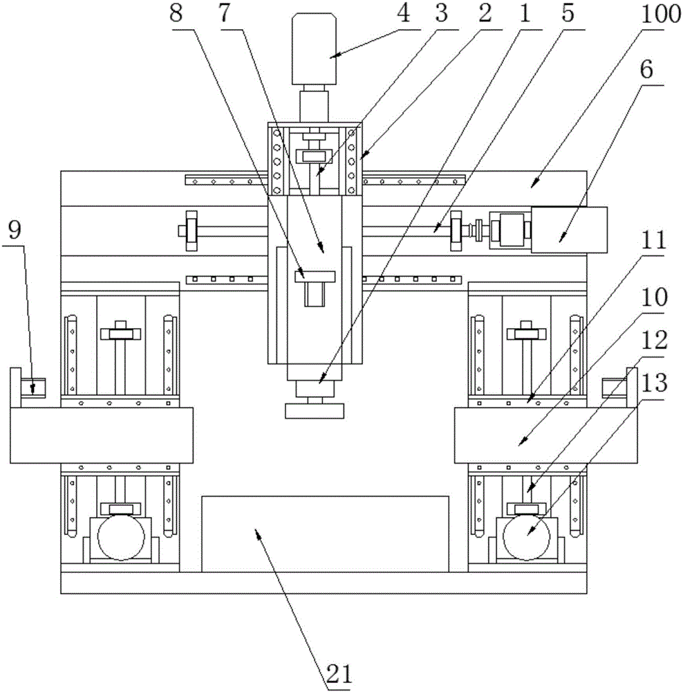 Machine vision system based industrial robot