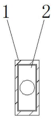 Pen type auxiliary tool in resistance strain gauge pasting process