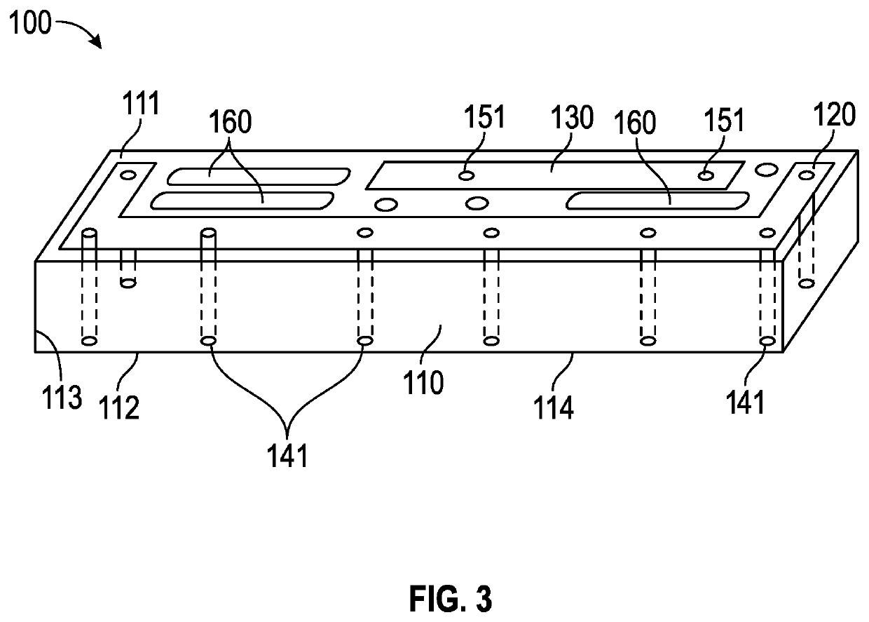 Embedded antenna and related MIMO system