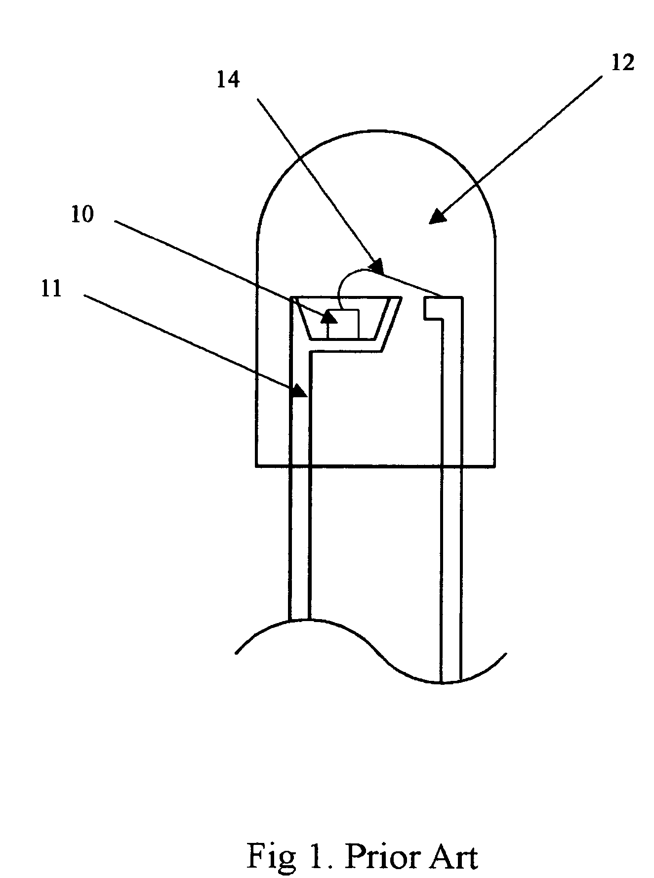 Low thermal resistance light emitting diode