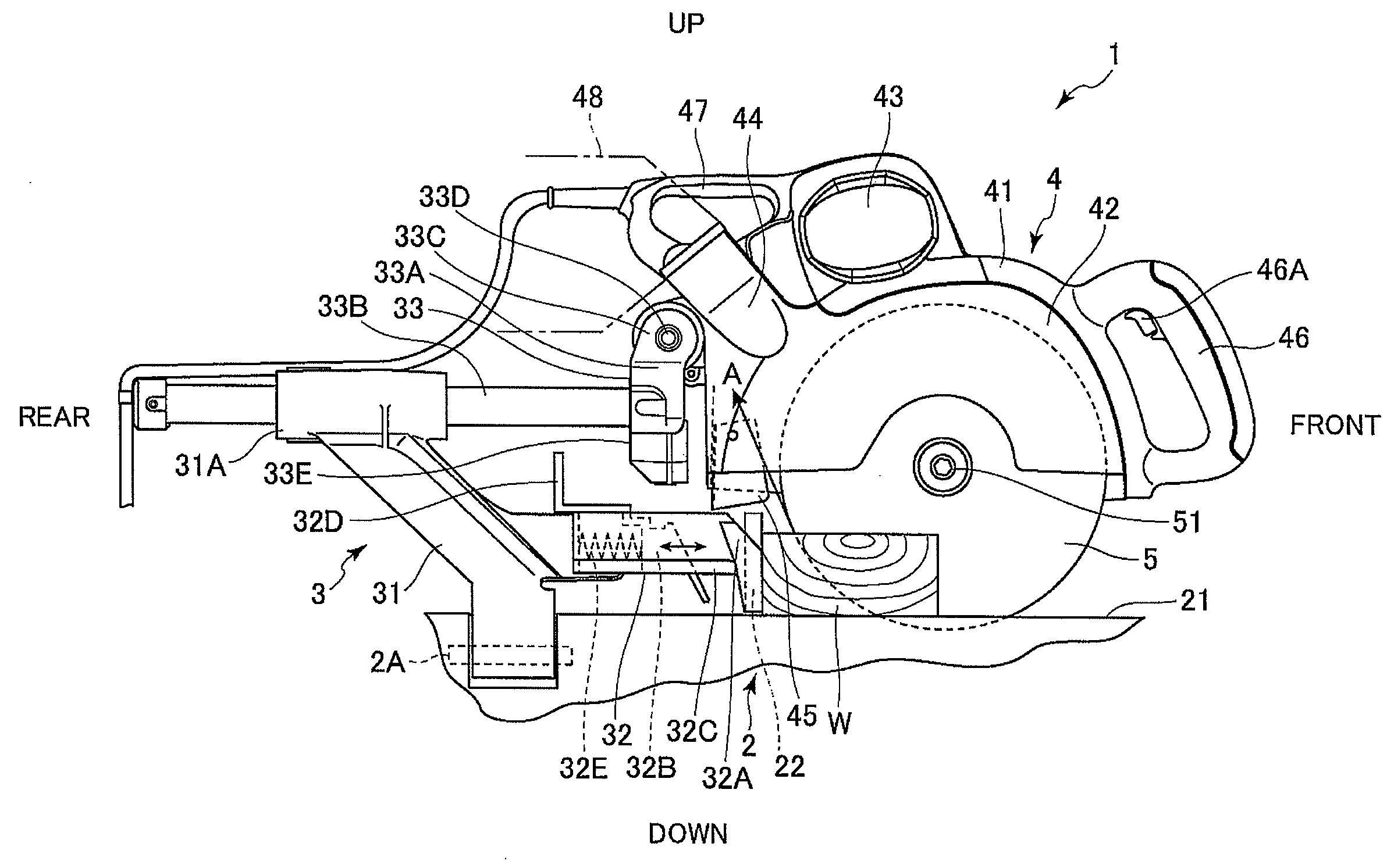 Miter Saw Having Slide Mechanism