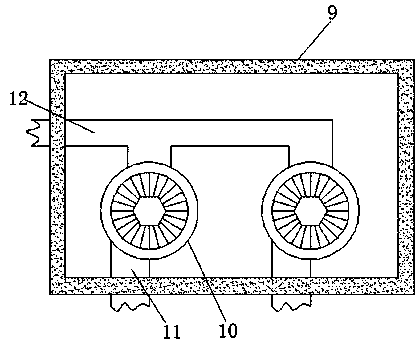 Dust removing device for machine tools