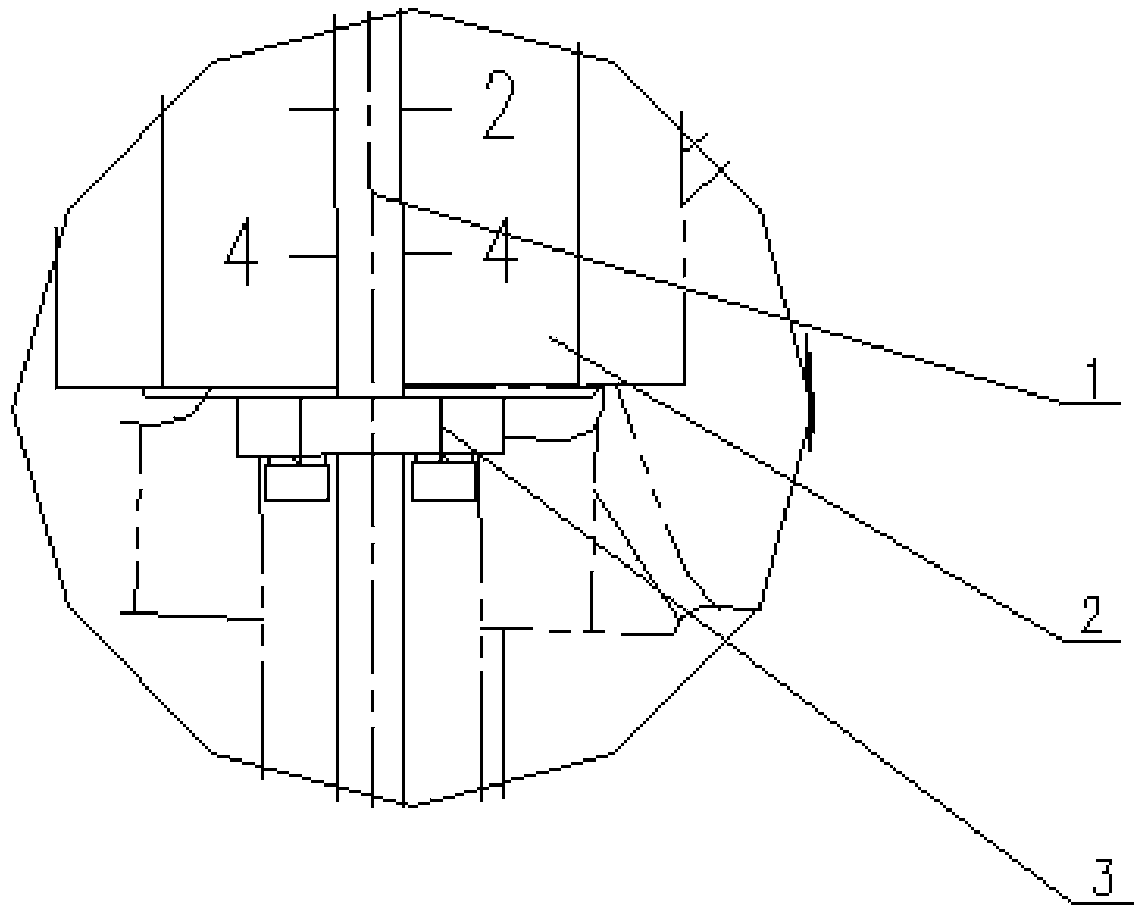 Height regulator for spreading machine