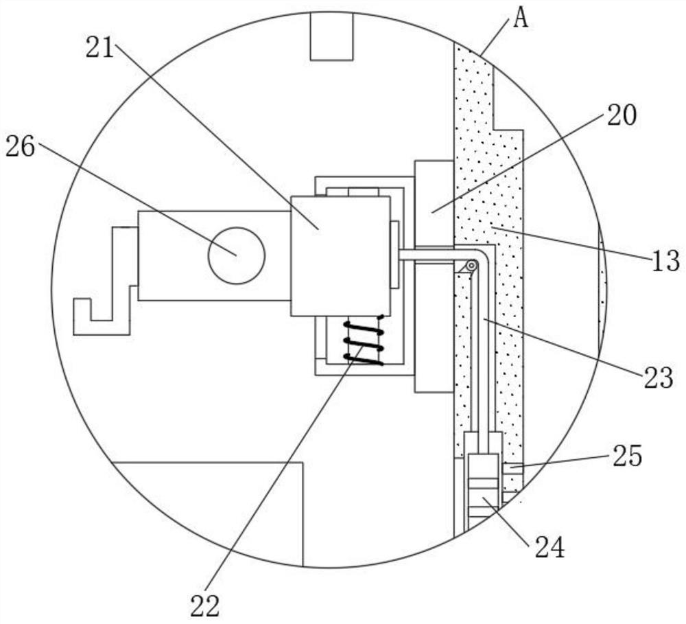 Cleaning tool transfer device capable of automatically drying and sterilizing