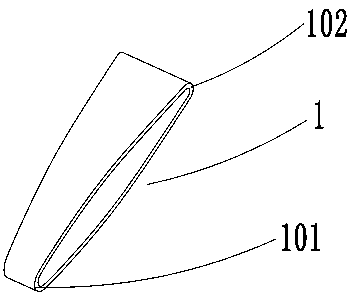 Forming method of flat pipe fitting