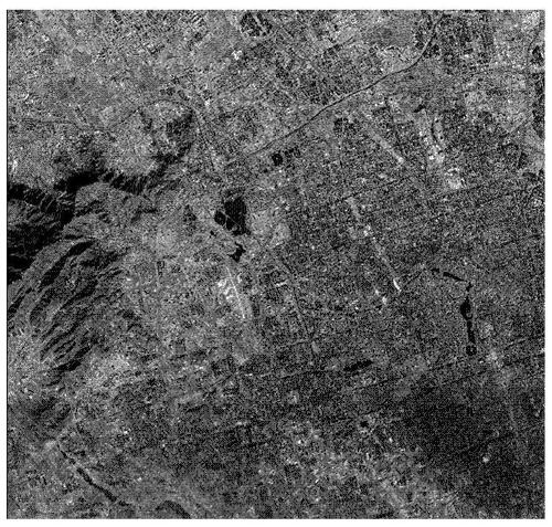 Rational polynomial coefficient-based single satellite-borne remote sensing image target height calculation method