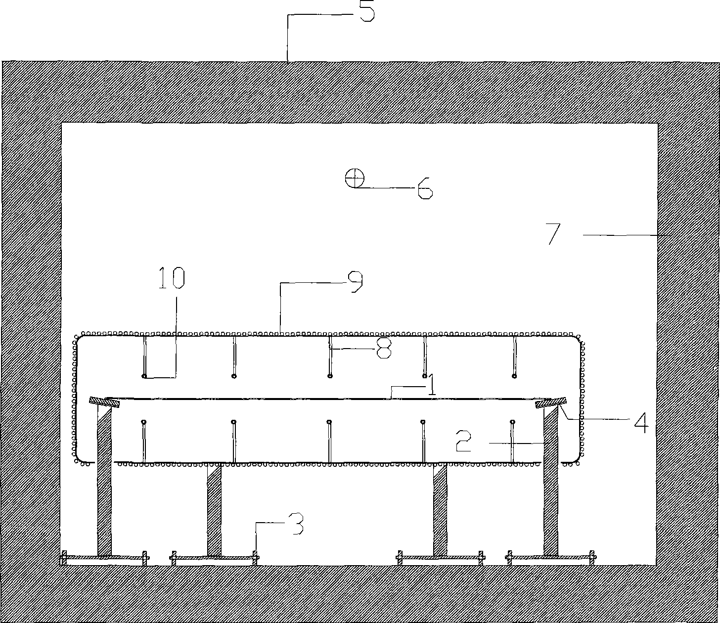 Method for manufacturing flexure cylindrical mirror condenser