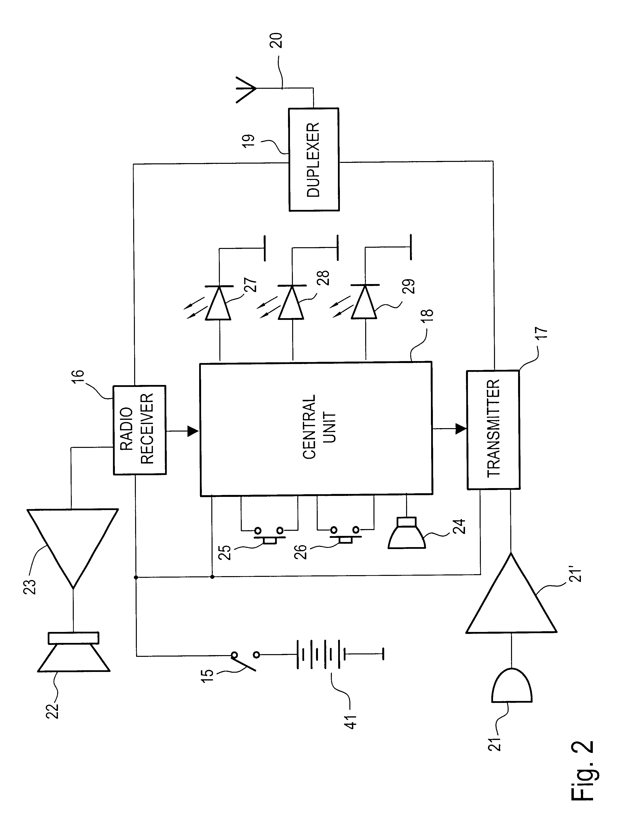 Wireless door intercom