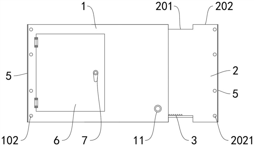 Decorative hanging plate structure of wash basin vertical plate