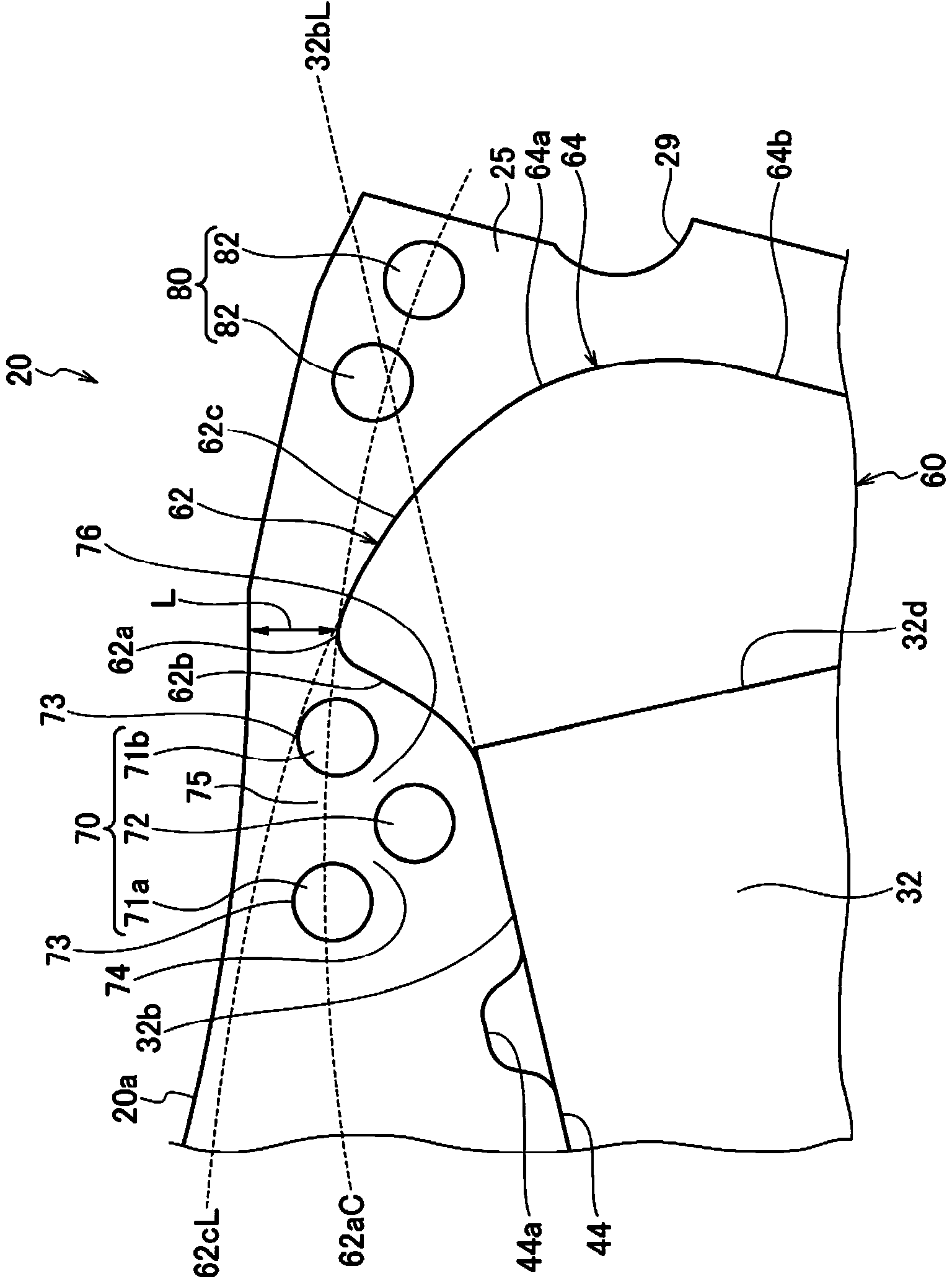 Rotor for rotary electric machine