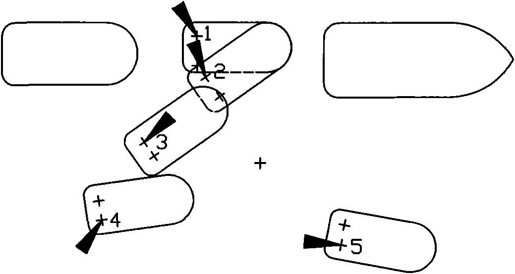 Energy-saving ship-handing method for all-gyration tugboat assisting large ship in berthing and departing