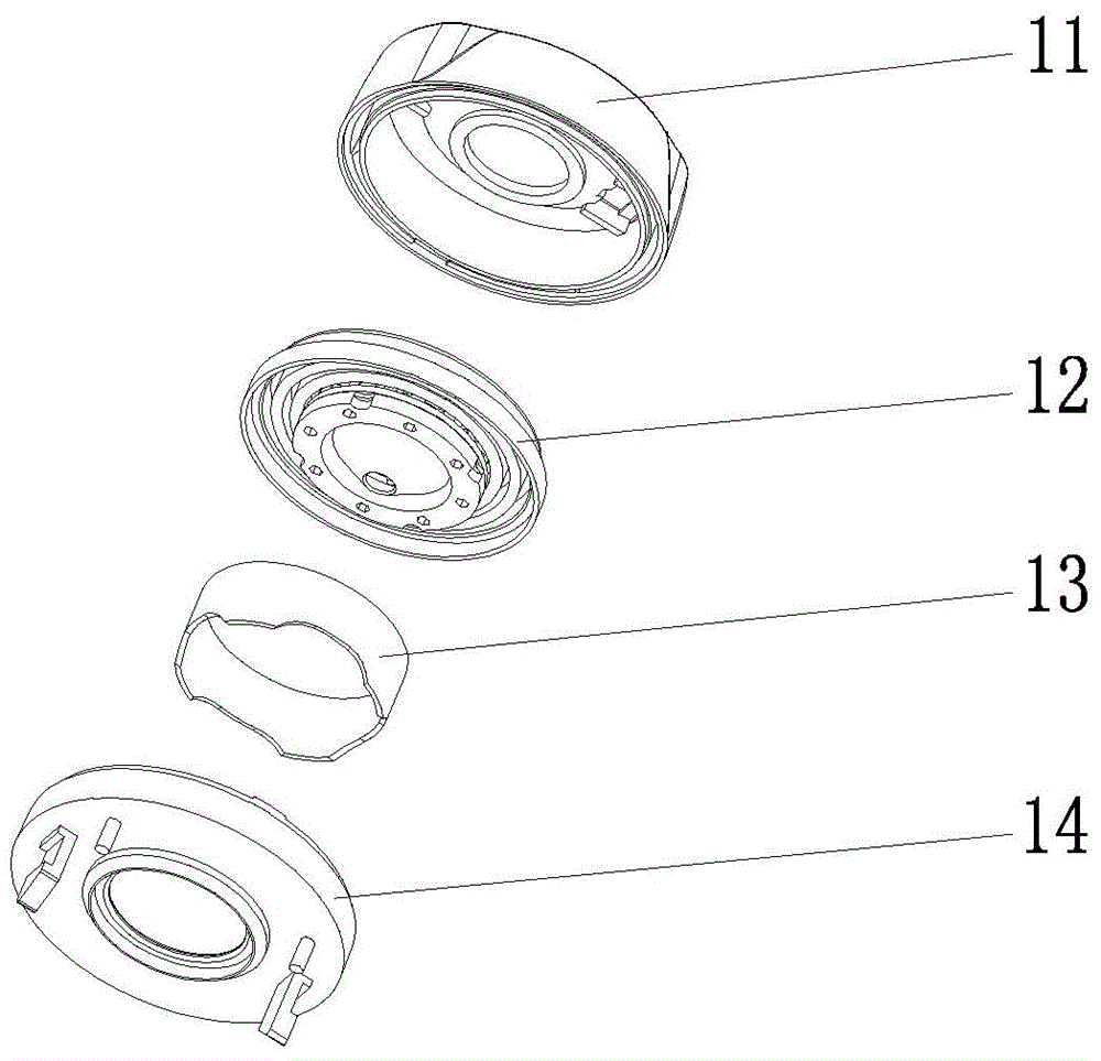 Puncture outfit comprising silencer