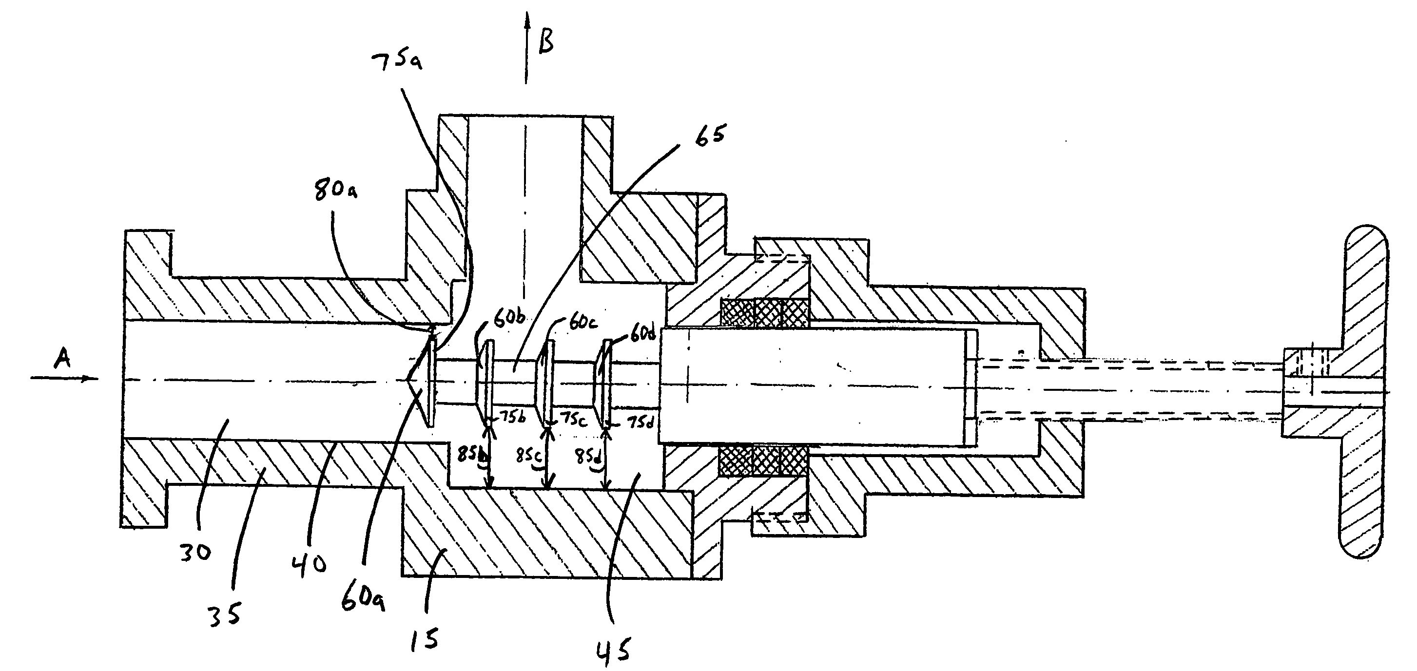 Device and method for creating hydrodynamic cavitation in fluids