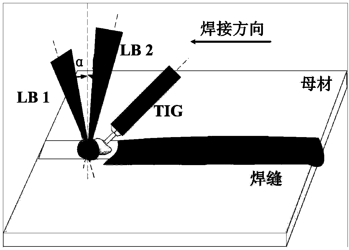 Method for removing aluminum alloy laser welding air holes