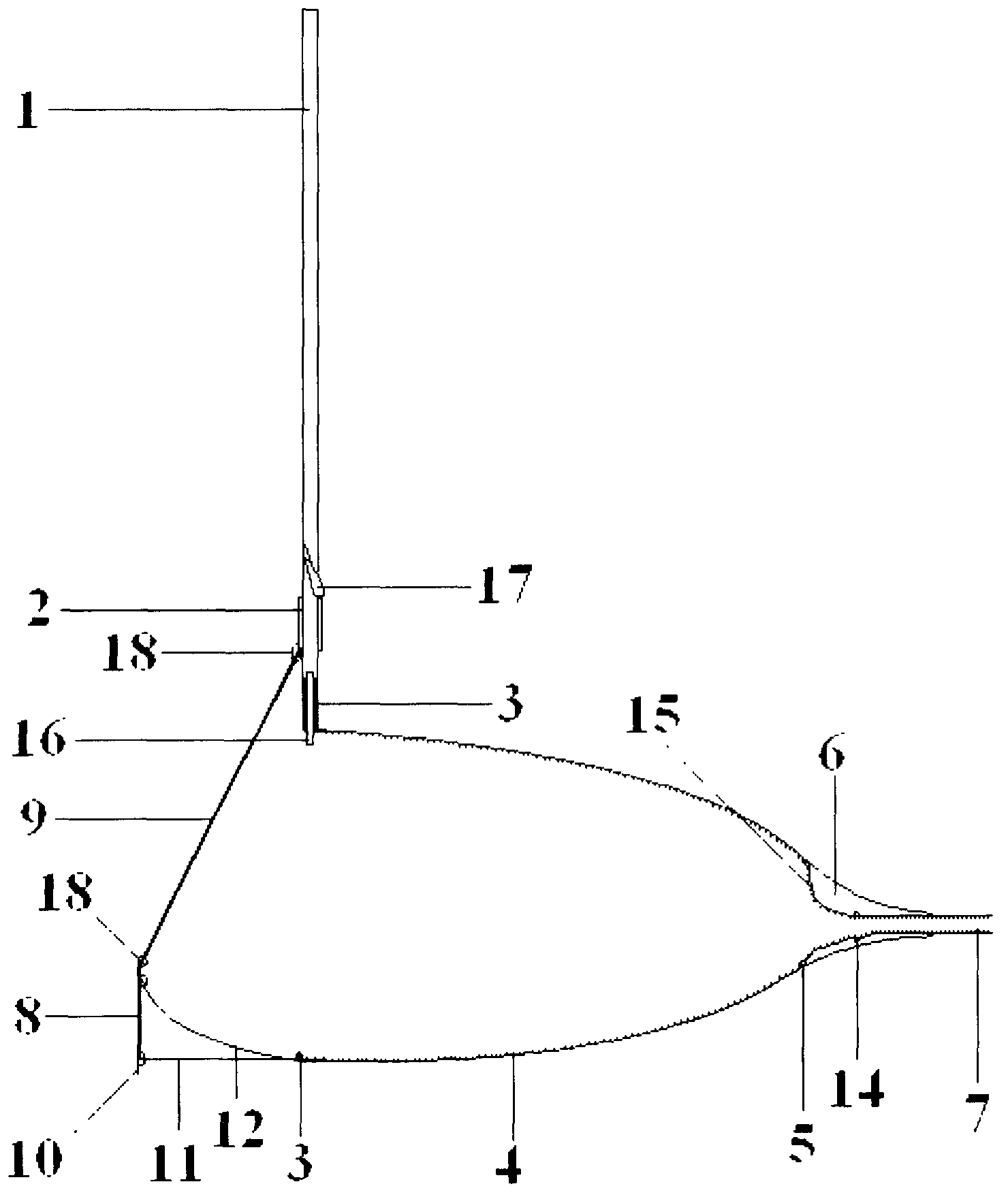 Aquatic insect torrent trapping net