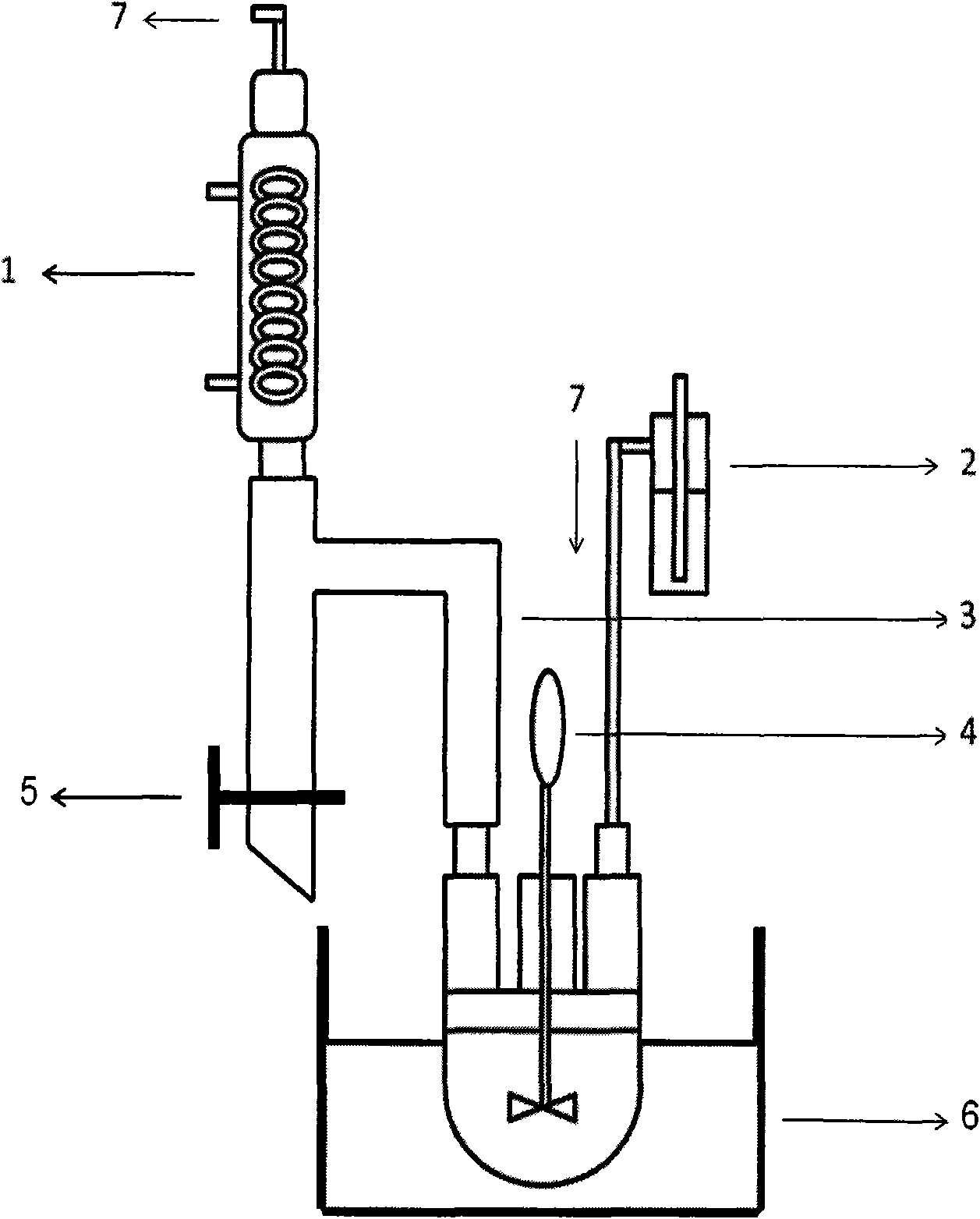 Method for preparing aromatic nucleophilic substitution polymer under anhydrous condition