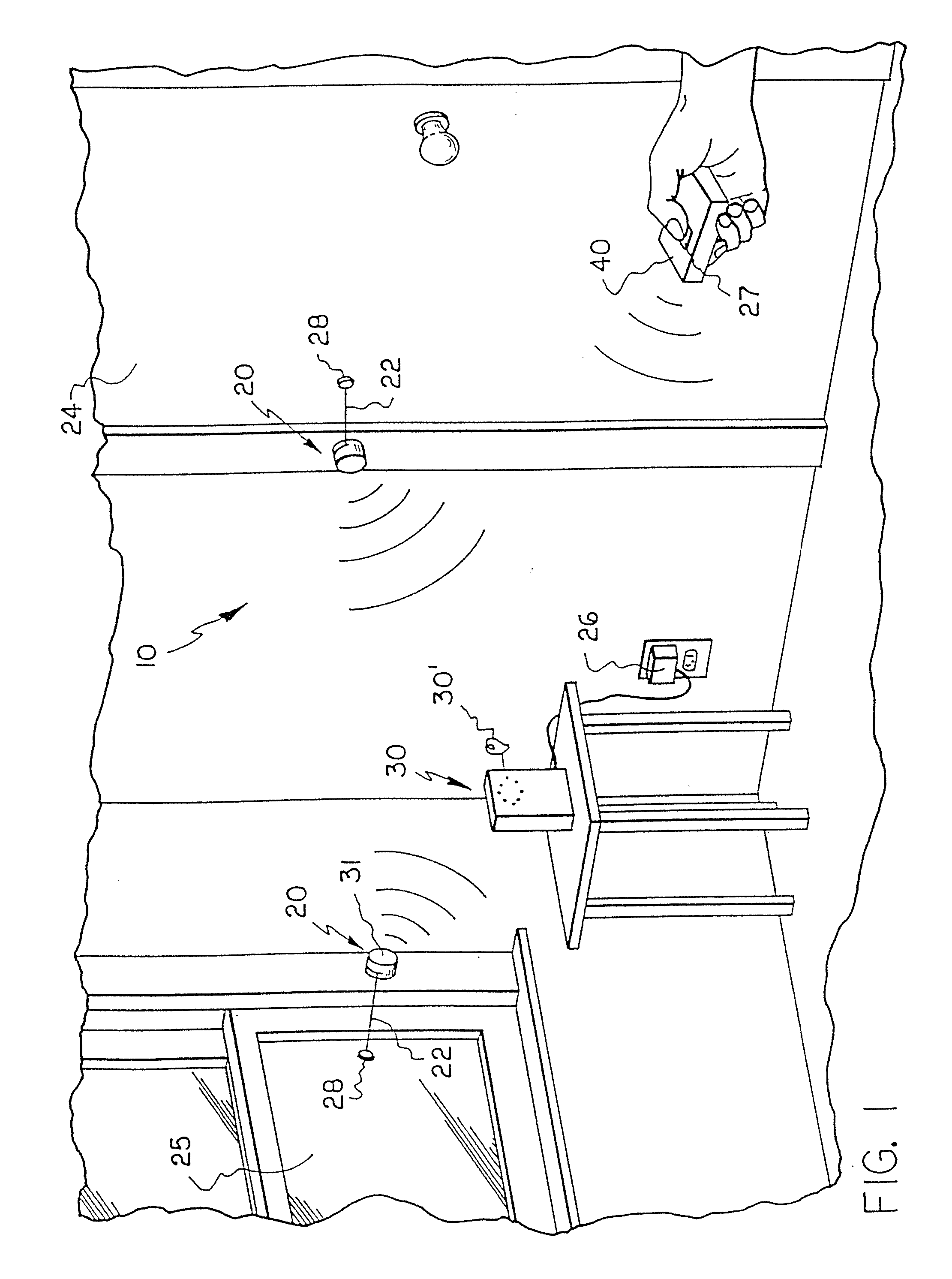 Portable Motion Detector And Alarm System And Method