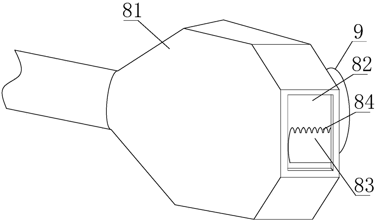 Fruit collecting device used for collecting Sichuan pepper