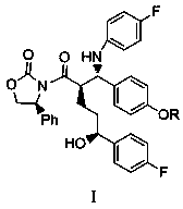 Preparation method of ezetimibe intermediate