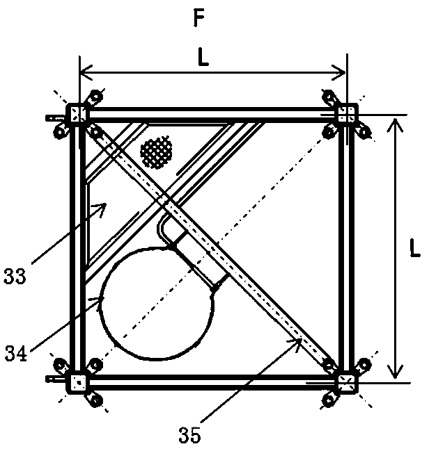 Positioning changeover device for tower crane standard mast section welding positioner